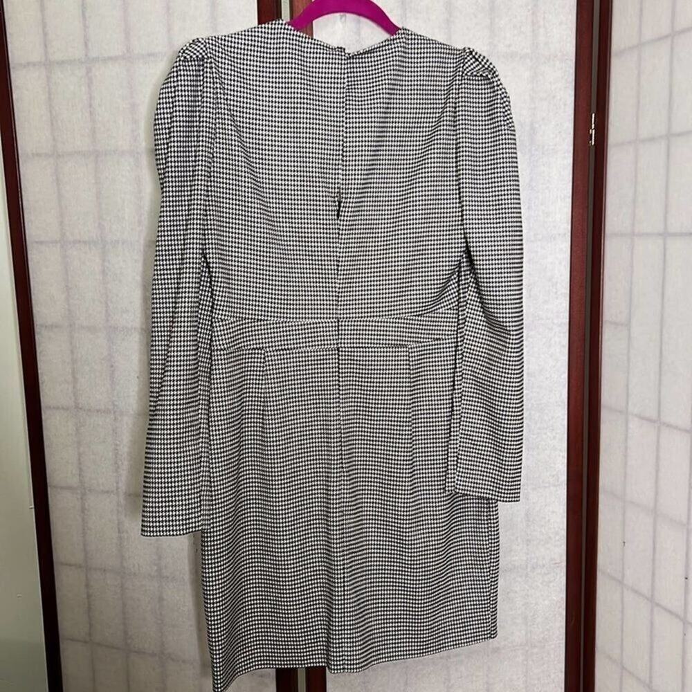NWT BCBGeneration HOUNDSTOOTH MINI DRESS SIZE S - Picture 2 of 5